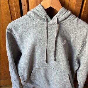 Nike Men's Heather Gray Hoodie